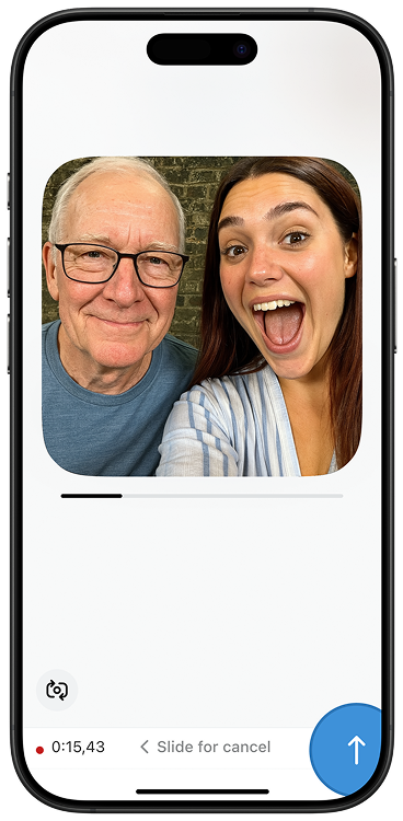 Keylane in-app camera and media capture
